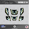 thumbnail image 3 of Kalair GFX Graphics Kit for Suzuki ATV LT80 LTZ80 (All Years) Vision Series, 3 of 5