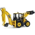 thumbnail image 4 of Komatsu WB97S-8 Backhoe Loader Yellow 1/50 Diecast Model by Universal Hobbies, 4 of 4