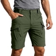 thumbnail image 2 of Mens Work Shorts Relaxed Fit Cargo Shorts for Men Breathable Casual Outdoor Daily Cargo Shorts, 2 of 5