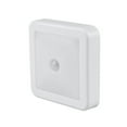 thumbnail image 2 of Justharion Rechargeable 6 LED Square Sensor Night Lights PIR Induction Under White Rechargeable 1Set, 2 of 6