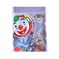 thumbnail image 1 of 100PZ Globo Payaso Metálico Plateado Número #5, 1 of 5
