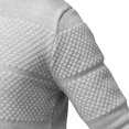 thumbnail image 5 of X RAY JEANS Mens V-Neck Honeycomb Knit Sweater, Off White, L, 5 of 5