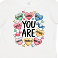 thumbnail image 4 of Inktastic Colorful Encouragement You Are Strong Loved Brave Enough Capable Worthy Boys or Girls Toddler T-Shirt, 4 of 5