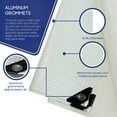 thumbnail image 5 of Tarps Now Waterproof Poly Tarps, 14' x 20' Translucent Tarp Cover with Grommets, 5 of 7