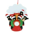 thumbnail image 6 of Personalized Family of 5 Christmas Ornament 2024 Black Bear Family Train 1 Count -Ornaments by Elves, 6 of 10