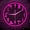 Purple, variant on Hair Salon Tools Illuminated Wall Clock for Salon Studio Barber Shop LED Neon Wall Sign Decorative Light Up Clock Stylist Gifts