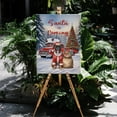 thumbnail image 4 of Santa is Coming Boxer Merry Christmas Xmas Noel Truck Tree Vertical Matte Canvas Poster Boxers Dog Lover Gifts Idea Wall Art Home Decor - 02023, 4 of 5