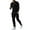 Black##1, variant on Men's Tracksuits Tight T-Shirt and Pants Set Outfit Two-Piece Fitness Solid Training Casual Sports Sweatsuits