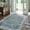 Blue, variant on Foldable and machine washable soft artificial wool carpet area carpet, suitable for living rooms, bedrooms, dormitories, children's play rooms. Different colors and specifications to choose from