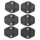 thumbnail image 3 of Piezas para puertas de automóviles, 6 piezas de cerradura de puerta de automóvil, accesorios para puertas, pegatinas para cerradura de puerta, máxima confiabilidad, 3 of 9