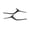 Black, variant on For Mazda 3 2019 20 21 22 2023 Grille Trim Assembly Passenger Side | CAPA Certified | Painted Black | Hatchback | Replacement For MA1213107, MA1213107C | BCKN50760C