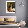 thumbnail image 5 of Cuadros Decorativos 5D diamante pintura DIY Jesús completo redondo taladro mosaico imagen decoración del hogar Ndcxsfigh Nuevos Originales, 5 of 5