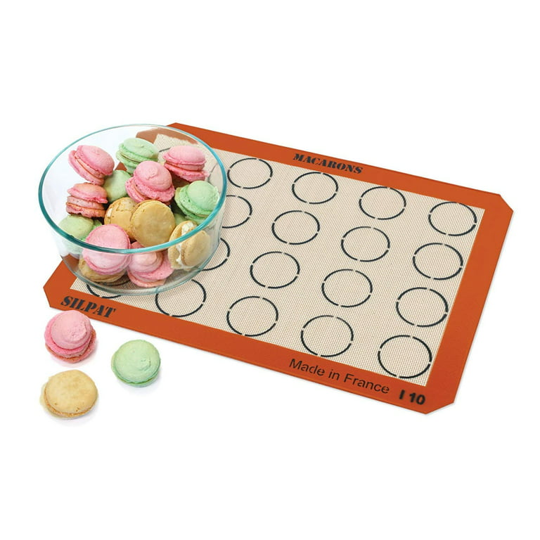 Branded SILPAT macaron mat 15 circles indents for macarons silicone  glassfiber Macaron Baking Sheet