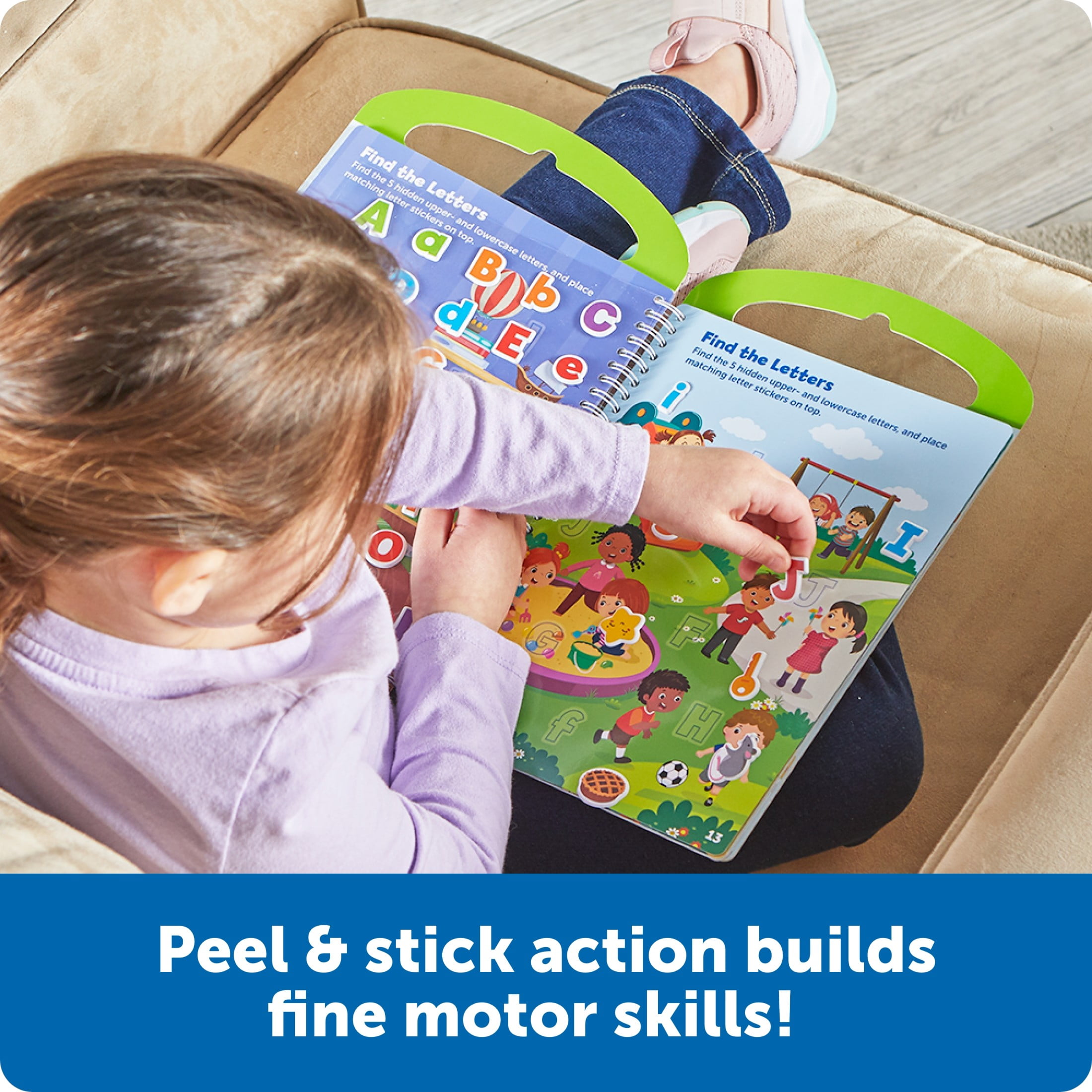 Learning Resources Skill Builders! Smart Stickers Letters & Phonics, ABC, Montessori, Ages 3+