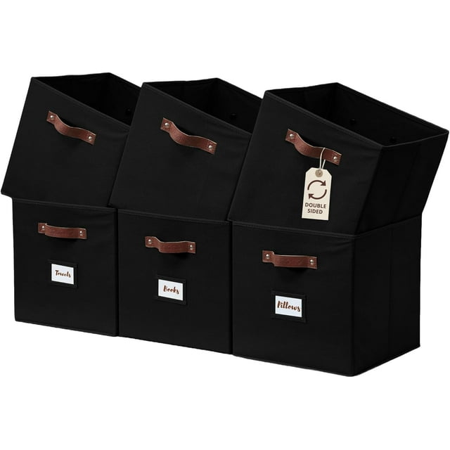 Storage Basket xx Baskets Storage Organization Bins with Labels (Kallax/ )
