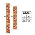 thumbnail image 6 of Yayeee Table Runner 70 inches Long Home Kitchen Dinning Party Decoration, Purple Abstract Floral, 6 of 7