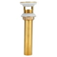 thumbnail image 1 of Basin Drain Stopper, Sink Drain, Detachable Anti-Clogging Non-Overflow Durable For Bathroom Kitchen Flap With Hole, 1 of 8