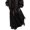 B-Black, variant on QHFBli Womens Sexy Sheer Lace Skirt High Waisted Floral Embroidered Ruffled A Line Long Maxi Beach Skirts