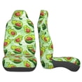 thumbnail image 3 of Pofeuu Avocado color cute animals Print Automotive Car Seat Covers Flat Cloth Full Set Seat Covers,Car Seat Covers front seats for Cars Trucks and SUVs(Two packs), 3 of 7