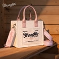 thumbnail image 6 of Wrangler Tote Bag for Women Retro Canvas Top Handle Purses and Handbags, Light Pink, 6 of 8