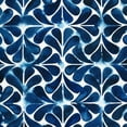thumbnail image 2 of Popp, Grace 12x12 White Modern Wood Framed Museum Art Print Titled - Cobalt Watercolor Tiles III, 2 of 4