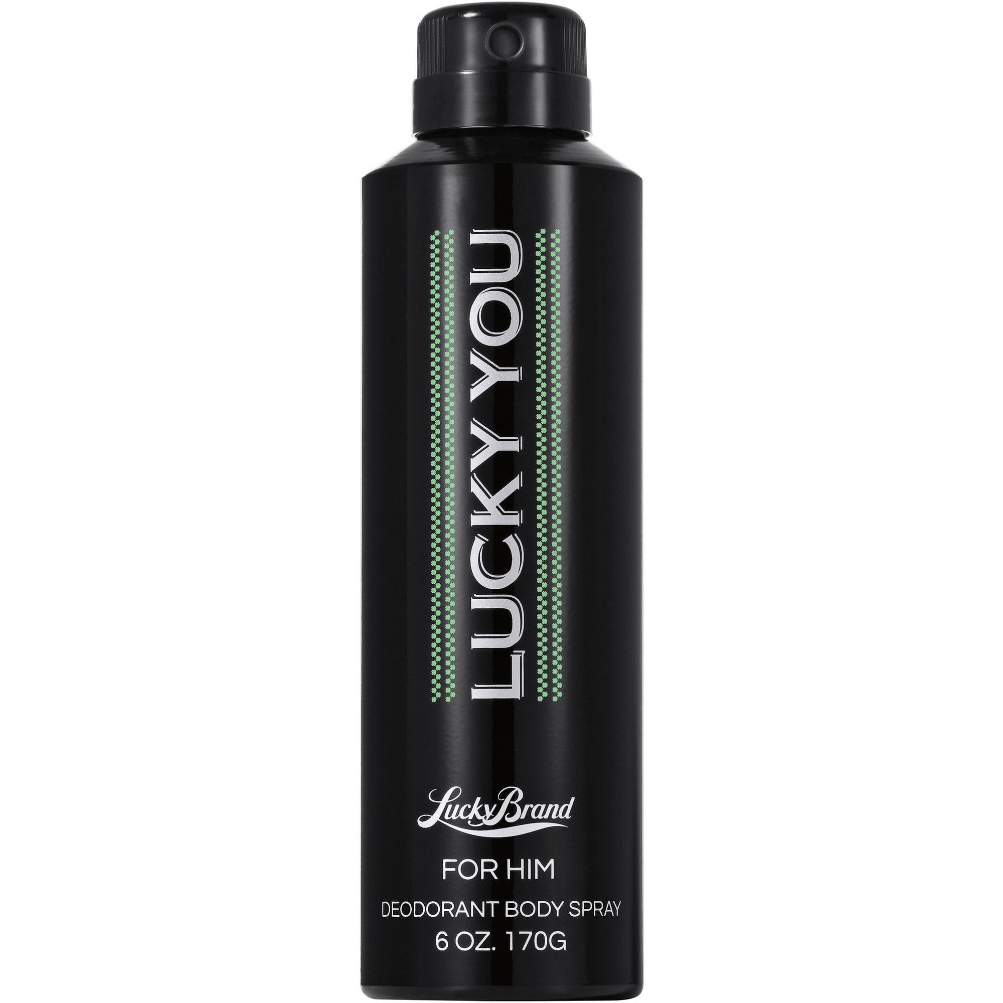 Lucky Brand Lucky You for Him Deodorant Body Spray, 6 oz Walmart