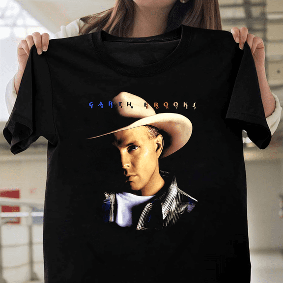 Vintage 90s Garth Brooks Shameless Ropin The Wind 1992 Tour Concert Shirt Country V41350 Unisex T-Shirt, Size Up to 5XL