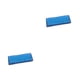 thumbnail image 2 of Advancent Almohadilla de trapeador de microfibra, portátil, lavable, húmedo, seco, húmedo, para trapear, interior, casa, hotel, almohadillas Azul 7x18cm 2Conjunto, 2 of 6