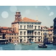 thumbnail image 2 of Coomes, Sylvia 32x26 White Modern Wood Framed Museum Art Print Titled - Venice Bokeh IV, 2 of 4