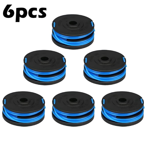ZEPARO 6 Pack String Trimmer 20ft 0.065" Spool for Trimmer Line Replacement