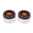 thumbnail image 1 of Moyeu de Roue RC, Design Raisonnable en Alliage d'Aluminium, Moyeu de Pneu Unique pour Voiture RC Or, 1 of 8