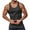 Dark Gray, variant on Odeerbi Workout Tank Tops for Men Casual Solid Tight Fitting Sports Stripe Vest White