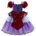 thumbnail image 3 of HAWEE Girls Princess Mermaid Costume Cosplay Party Dress Fancy Dress up for Halloween Christmas Birthday Party, 3 of 7