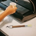 thumbnail image 2 of Coffee Brush Practical Coffee Machine Brush Wooden Coffeemaker Brush Clean Tool, 2 of 6