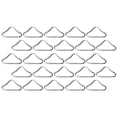 thumbnail image 3 of 60 Pcs Metal Triangle Buckles and for Trampoline Webbing, Triangle Connectors and Clasps, 3 of 6