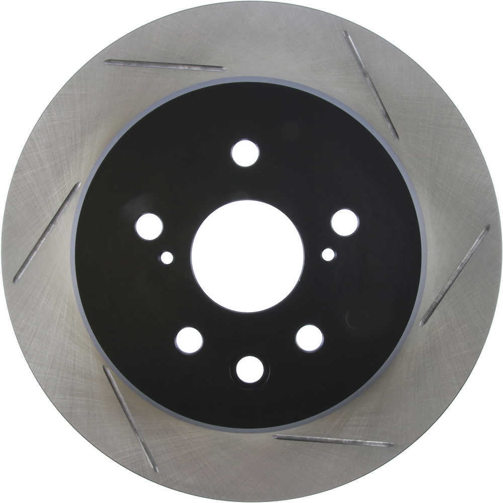 StopTech 13-14 Lexus GS300/350/400/430 Slotted Sport Rear Left Brake Rotor