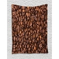 thumbnail image 1 of Chocolate Tapestry, Freshly Roasted Coffee Grains Aromatic Seeds Caffeine Sources Espresso Ingredient, Wall Hanging for Bedroom Living Room Dorm Decor, 60W X 80L Inches, Brown, by Ambesonne, 1 of 2