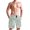 Line Graffiti, variant on Dailycode Men's Quick Dry Swim Trunks Beach Shorts Casual Summer Board Shorts with Pockets, White Flowers on Black