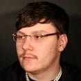 thumbnail image 6 of Men's Vintage Rimless Woodgrain Retro Gold Frame Clear Lens Hip Hop Glasses, 6 of 6