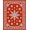 Red, Pattern 2, variant on ODIKA 2x3 Machine Washable Non-Slip Area Rug, Festive Nutcracker Holiday Decorative Joyful Winter Celebration High Traffic Rug, Red, 607999