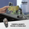 thumbnail image 6 of Scosche MPQMWD-SP1 Charge Pro Qi2 MagSafe 15W Fast Wireless Car Charger Dash/Windshield Mount Black, 6 of 12