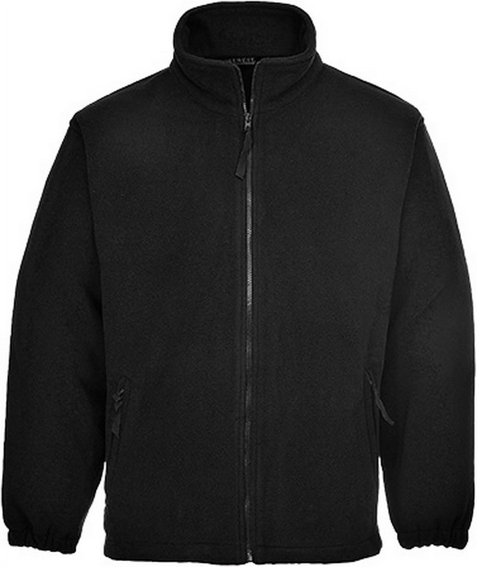 Portwest Aran Fleece Jacket Coat Winter Jumper Zipped Anti Pill Finish F205 