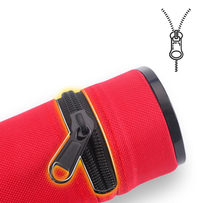 Custodia Per Ferro Da Stiro F Fityle - Organizer Portatile Con Maniglia E Cerniera, Per Viaggi E Armadio, Colore Rosso/Rosa