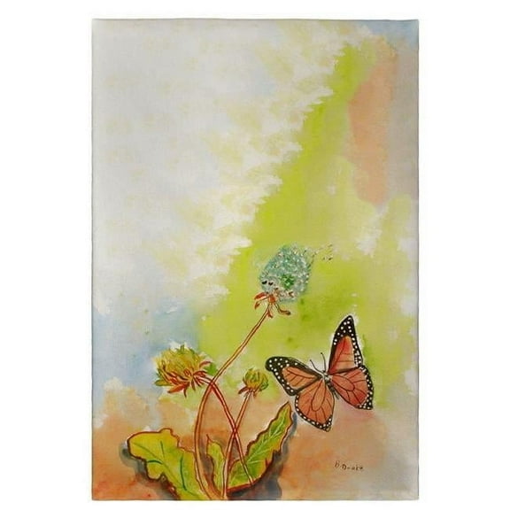 Betsy Drake GT278 Butterfly Guest Towel - 20 x 20 in.