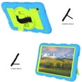 thumbnail image 2 of Allytech Shockproof Case for Samsung Galaxy Tab A9 8.7" 2023 SM-X110 X115, Rugged Shoulder Strap Rotating Stand Shoulder Strap Kids Friendly Bumper Heavy Duty Shockproof Case - Blue, 2 of 9