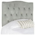 thumbnail image 2 of SAFAVIEH Axel Modern Glam Tufted Headboard, King, Sky Blue, 2 of 11