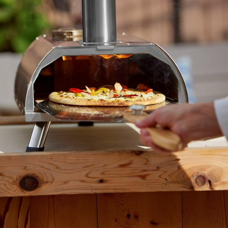 Restored Wolfgang Puck Outdoor Wood Pellet Pizza Oven Black