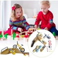 thumbnail image 2 of Mini Kit de Jouet de Bicyclette pour Doigts avec Scène, Mini Jouet de Vélo Trottinette Planche à Roulettes à Mouvement du Bout des Doigts, Cadeaux de Fête, Roues de Rechange et Outils pour Enfants, 2 of 8