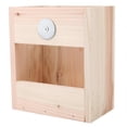 thumbnail image 4 of ATTOE New Wood Rabbit Feeder Chinchilla Grass Rack Pet Grass Holder for Small Animals-0816950, 4 of 5