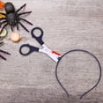 thumbnail image 4 of Diademas de Terror para Halloween, Pinzas para El Pelo de Miedo, Bandas para El Pelo de , Diademas con Posiciones Sangrientas para Adultos, Tipo - Tijeras Macarena Diadema de terror de Halloween, 4 of 8